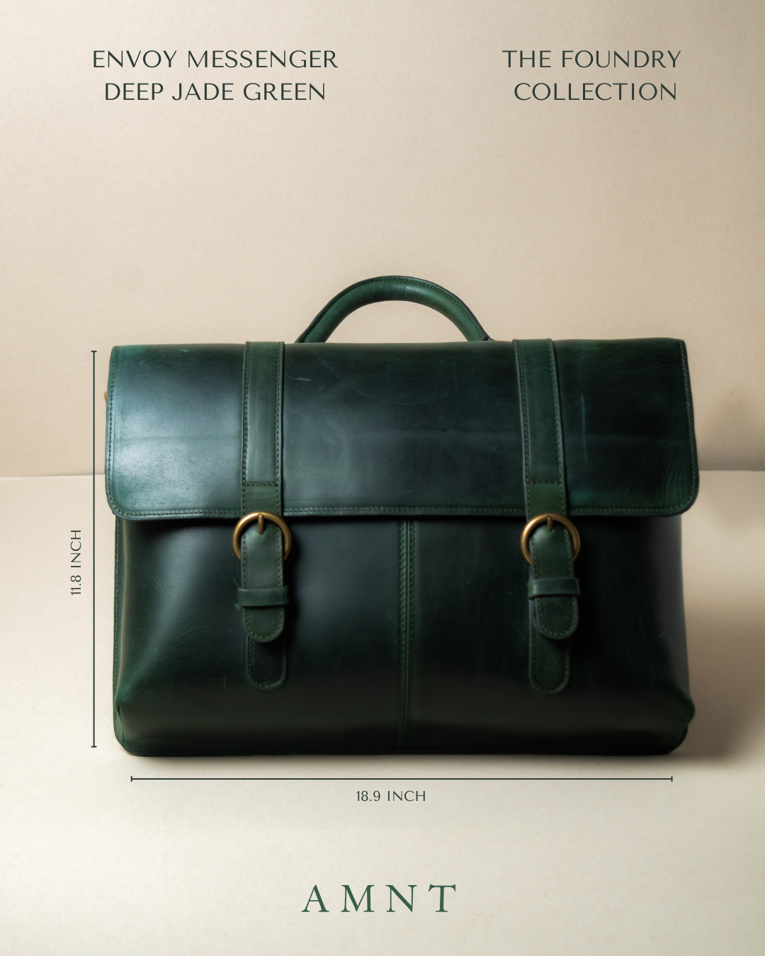 Envoy Messenger - Deep Jade Green