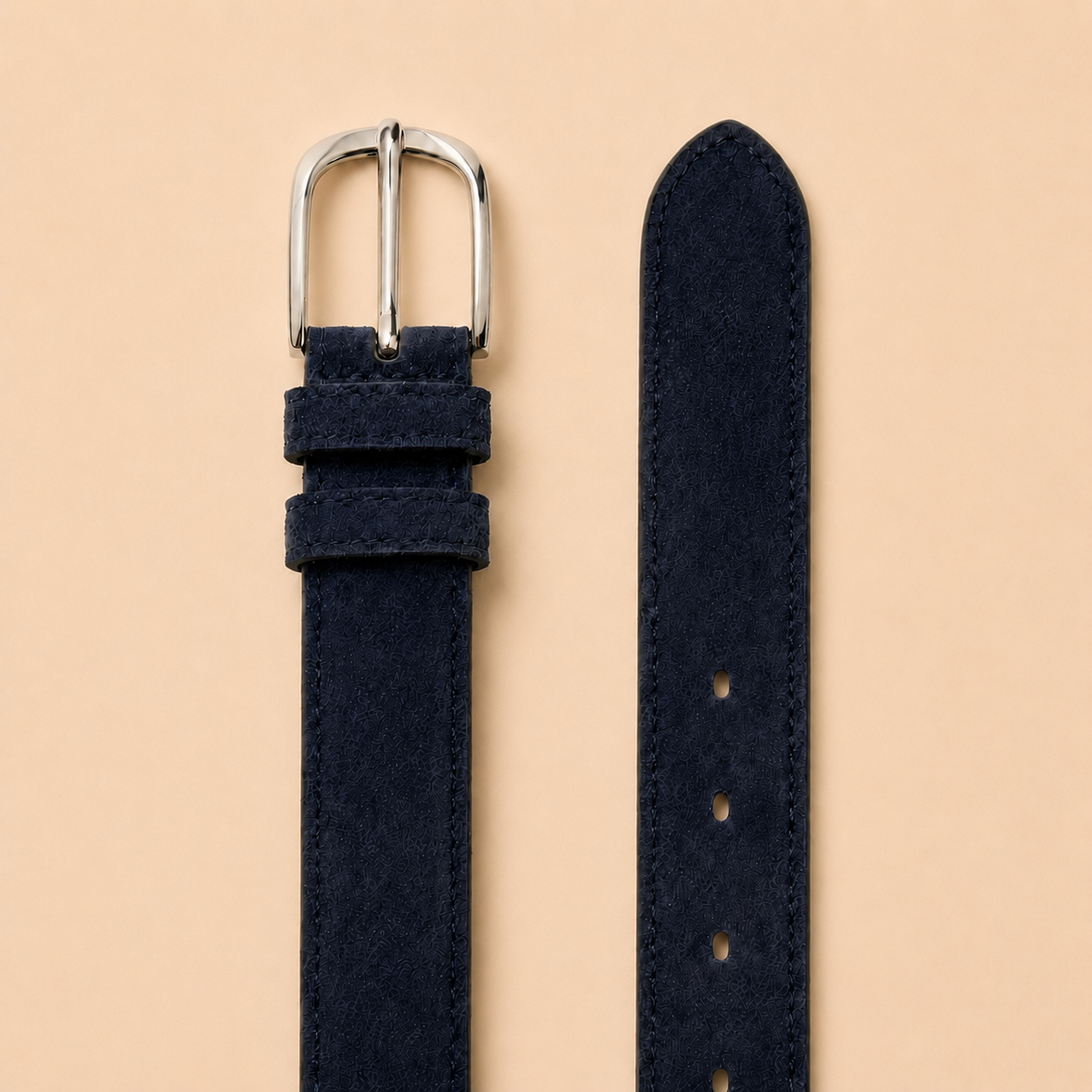 Midnight Suede Belt